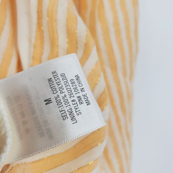 NWT Miami Francesca's Jerrie Shimmer Striped Kimono One Piece Romper Medium - Picture 9 of 9